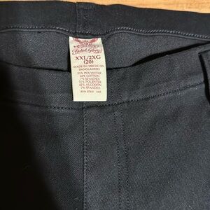 Black pants stretchy size XXL